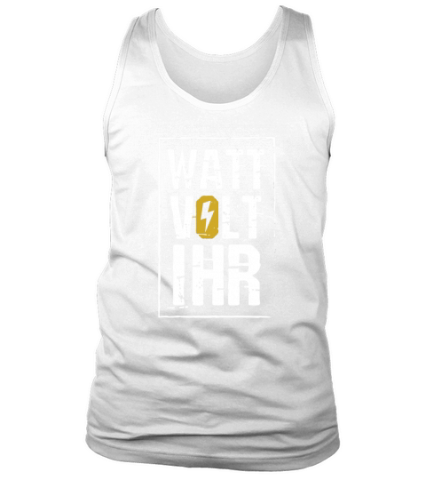 Elektriker Fun Shirt Werkzeugkoffer Ausbildung Elektroniker Tank Top Unisex