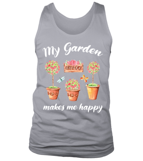 Garden Quote Hobby Gardener Gift Idea Tank Top Unisex