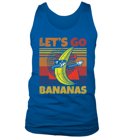 Retro Lets Bananas Funny Dab Banana Tank Top Unisex