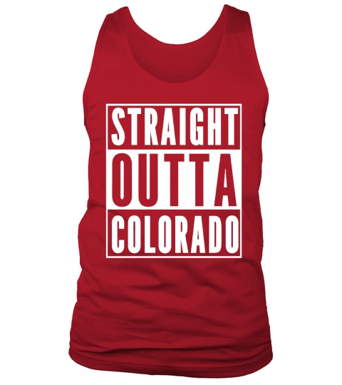 STRAIGHT OUTTA COLORADO Tank Top Unisex