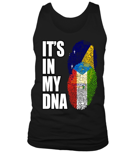 Tokelauan And Equatorial Guinean Mix Heritage DNA Tank Top Unisex
