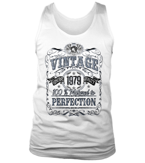 Vinage 1979 birthday year of birth 1979 gift Tank Top Unisex