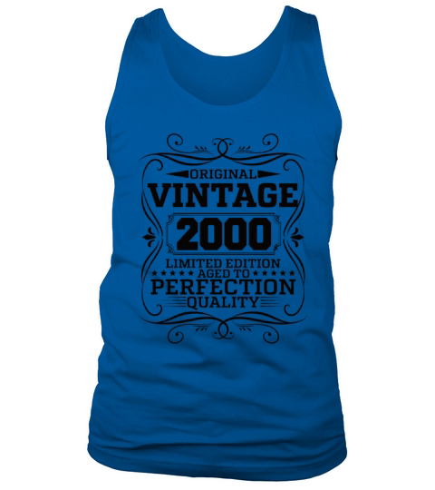 Vintage 2000 Original Limited Edition Tank Top Unisex