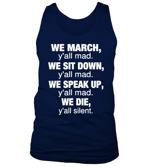 We March Yall Mad Tank Top Unisex