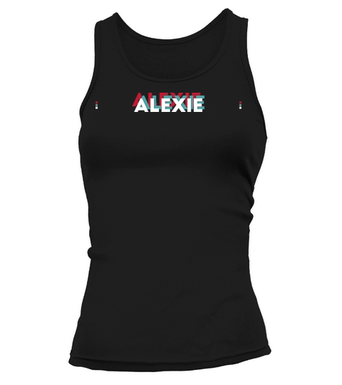 Alexie Name - Funny Name Alexie 80s theme Tank top Woman