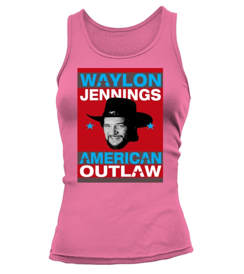 AMERICAN OUTLAW - WAYLON JENNINGS Tank top Woman