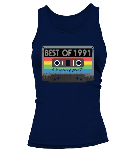 Best Of 1991 Vintage Cassette Retro Birthday Tank top Woman
