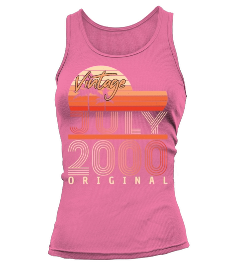 Birth Month July 2000 Tank top Woman
