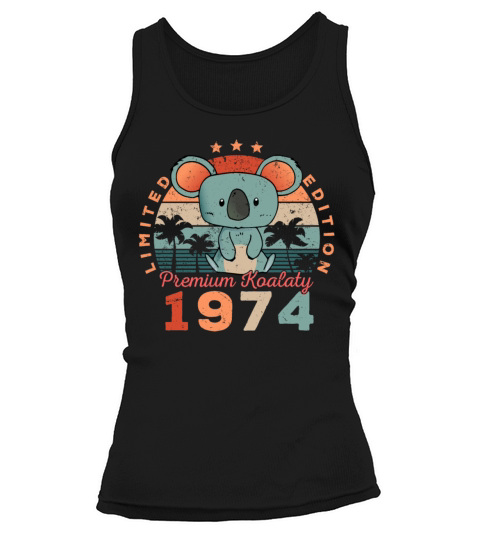 Birth Year 1974 Birthday Gift Koala Bear Koalas Tank top Woman