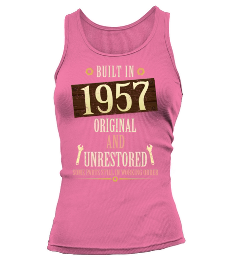 Built In The 1957 Original And Unrestored Tank top Woman
