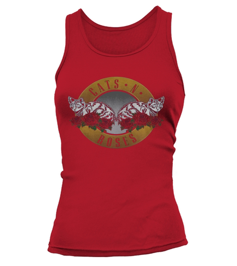 CATS AND ROSES - EU Tank top Woman