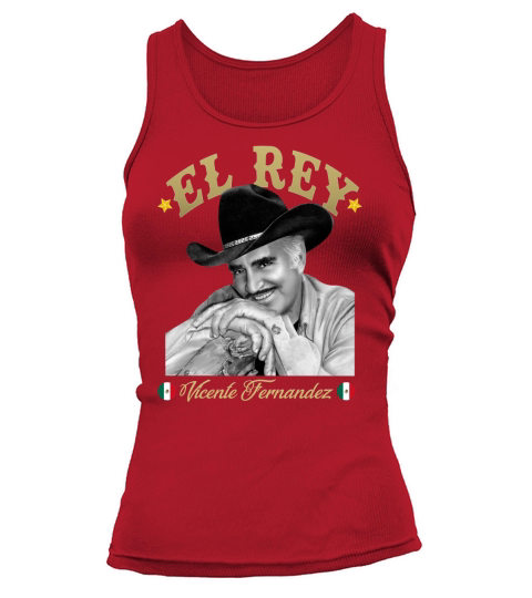 El Rey Vicente Fernandez Ranchera Mariachi Mexican shirt Tank top Woman
