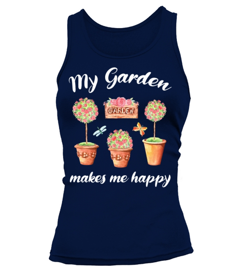 Garden Quote Hobby Gardener Gift Idea Tank top Woman