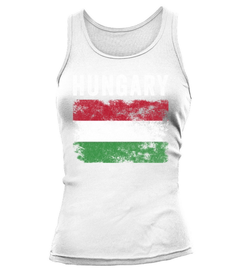 Hungary Flag Distressed - Hungarian Flag Tank top Woman