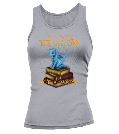 I’M A Book Dragon – Bookworm Gifts – Bookish Reader shirt Tank top Woman
