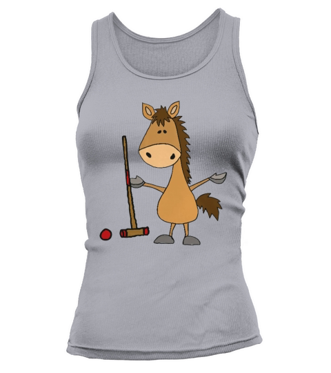 Polo horse cartoon light - Tshirt Tank top Woman