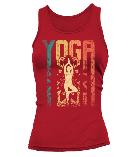 Retro Vintage Yoga Tank top Woman