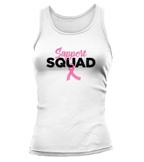 Support Squad Pink Ribbon - Breast Cancer Tank top Woman