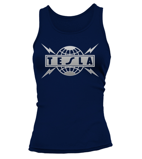 Tesla Band Tshirt Tank top Woman