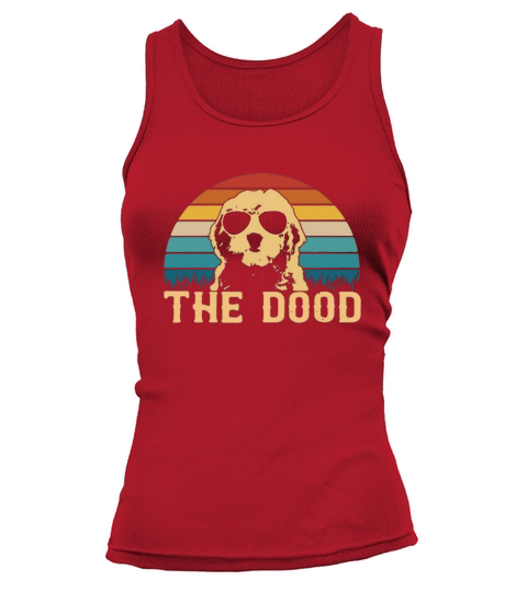 The Dood Goldendoodle Vintage Tank top Woman