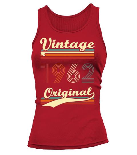 Vintage 1962 original 60 years anniversary Tank top Woman