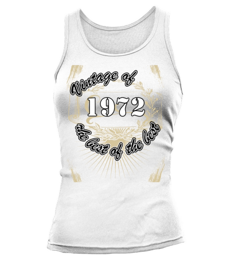 Vintage 1972 Birthday Saying Retro 50 Years Tank top Woman