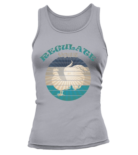 Vintage Regulate Your Chicken Rooster Reproductive Tank top Woman