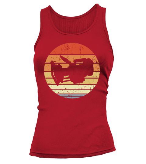 Vintage Video Camera Tank top Woman
