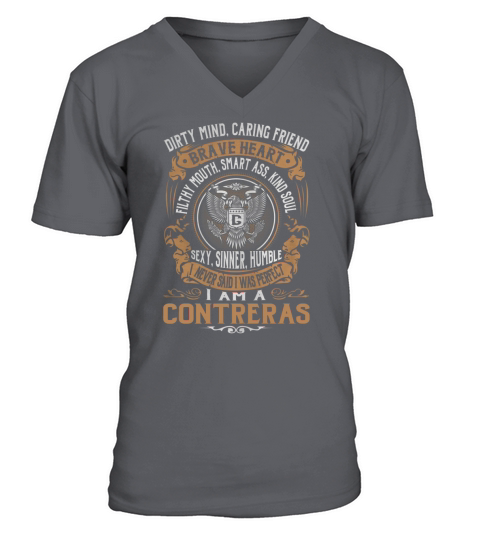 CONTRERAS Last Name, Surname Tshirt V-Neck T-shirt
