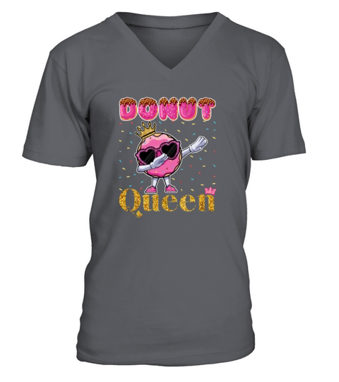 Dab Dance Style Doughnut Donut Lover - Dabbing V-Neck T-shirt