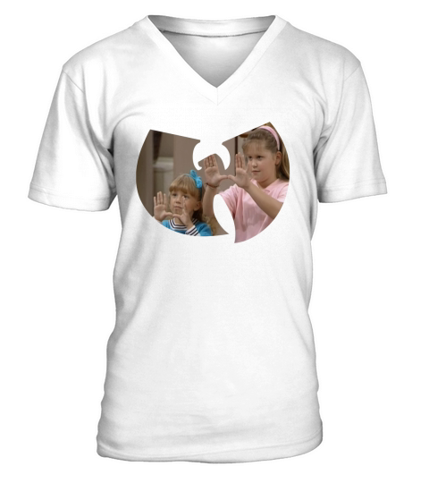 Full Wutang House V-Neck T-shirt