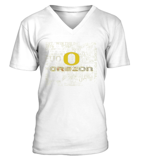 Oregon Ducks V-Neck T-shirt