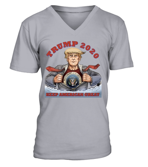 Trump 2020 Keep America Great V-Neck T-shirt