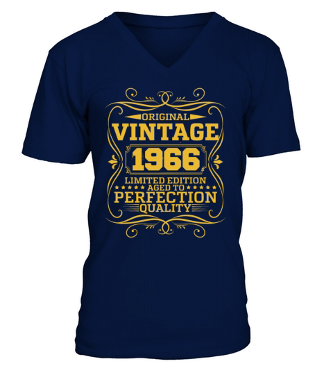 Vintage 1966 Original Limited Edition V-Neck T-shirt