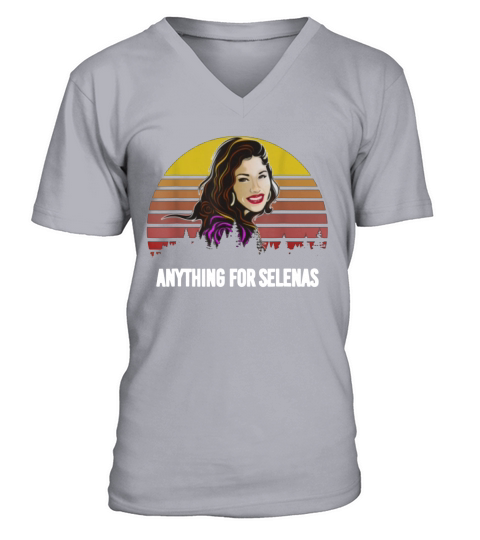 We Miss You Anything For Selenas Vintage V-Neck T-shirt
