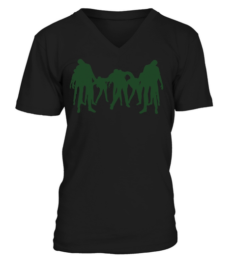 Zombies V-Neck T-shirt