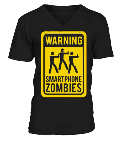 zombies V-Neck T-shirt