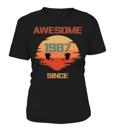 35th Birthday Awesome Since 1987 Women's T-Shirt