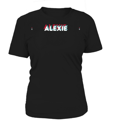 Alexie Name - Funny Name Alexie 80s theme Women's T-Shirt