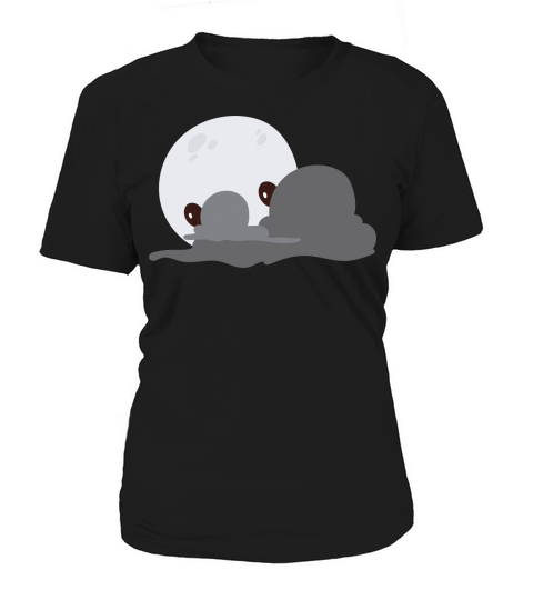 Full moon with clouds Halloween 2022 Women's T-Shirt