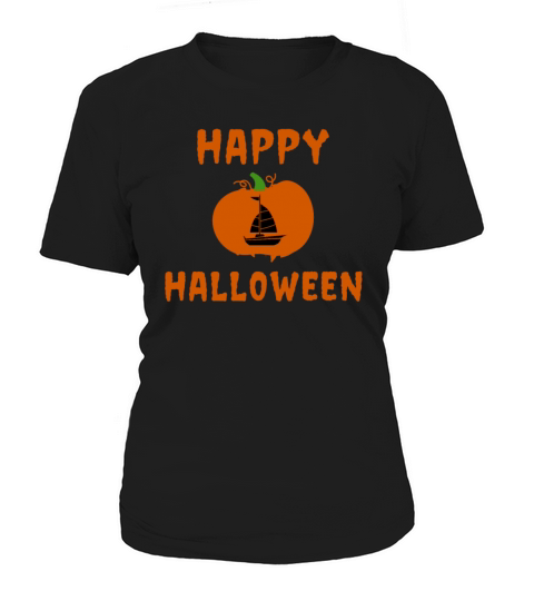 Funny Halloween Sailing Ship Sailor Gift Women's T-Shirt