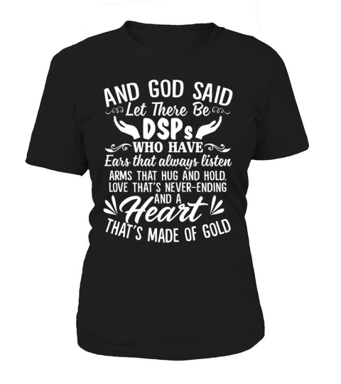 God Said Let There Be Direct Support Professionals Women's T-Shirt