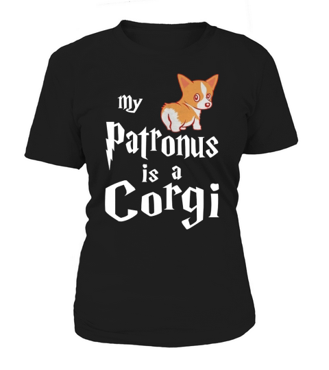 Mein Patronus ist ein Corgi Shirt Black Youth Women's T-Shirt