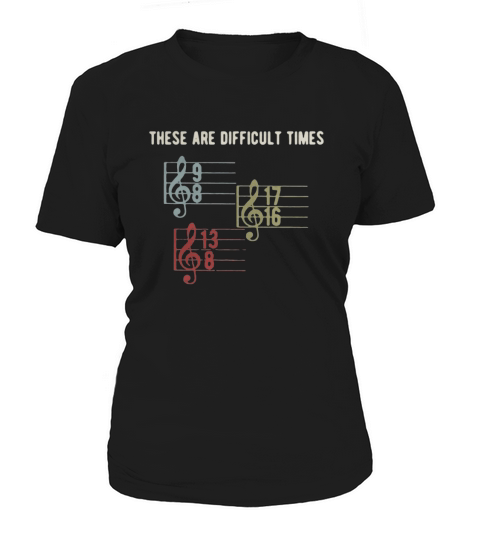 Music lover these are difficult times Women's T-Shirt