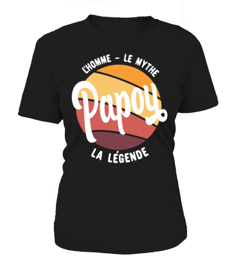 Papou The Man The Myth The Legend - Fathers Day M Women's T-Shirt
