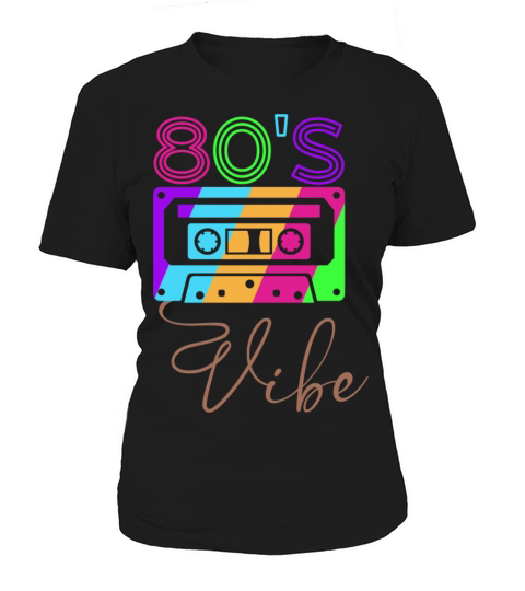 Retro Audio Cassette Vintage Since 1980 Women's T-Shirt