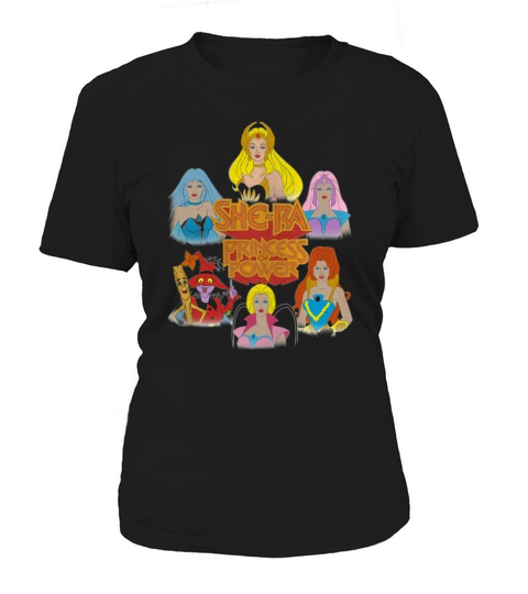 She-Ra Princess of Power-Girls of The Great Rebellion-Color shirt Women's T-Shirt