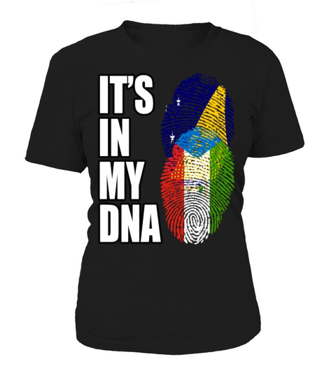 Tokelauan And Equatorial Guinean Mix Heritage DNA Women's T-Shirt