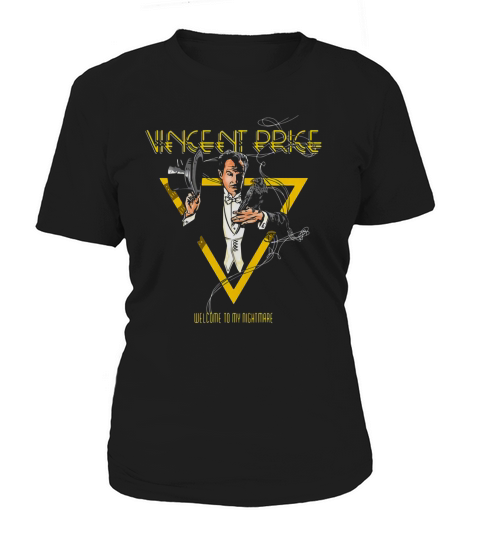 Vincent Price welcome to my nightmare shirt Women's T-Shirt