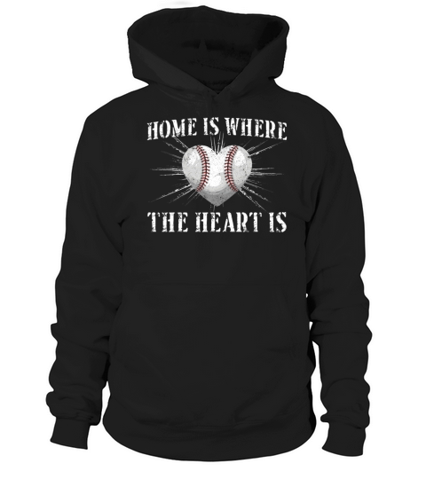 Baseball Fan Field Diamond Vintage Hoodie Unisex